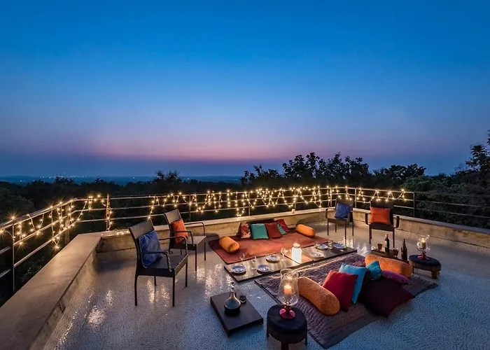 Saffronstays Masaya, Alibaug - Pet-Friendly Villa With Alfresco Dining