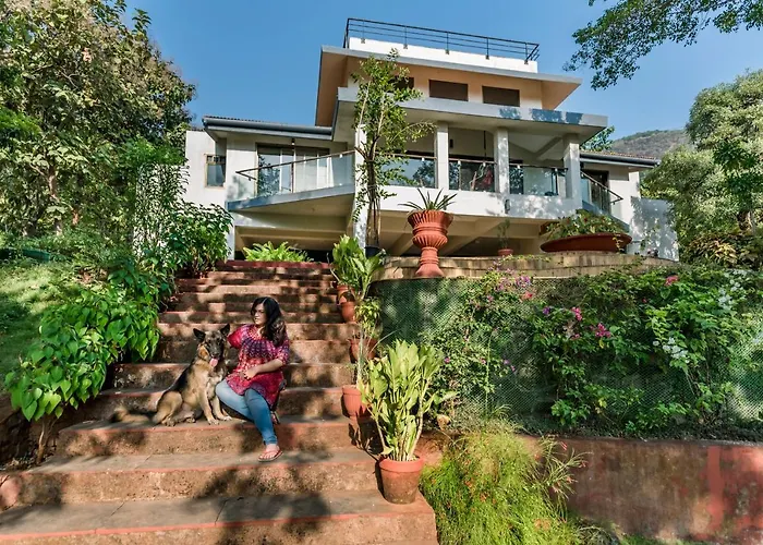 Saffronstays Masaya, Alibaug - Pet-Friendly Villa With Alfresco Dining